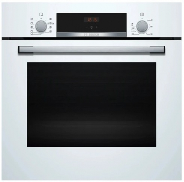 Bosch Lux Beyaz Ankastre Set POP6C2O10O + HBF534EW3T + DWK66PJ20T