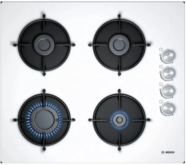 Bosch Beyaz Ankastre Set POP6C2O10O + HBF534EW3T + DWK64PJ20T