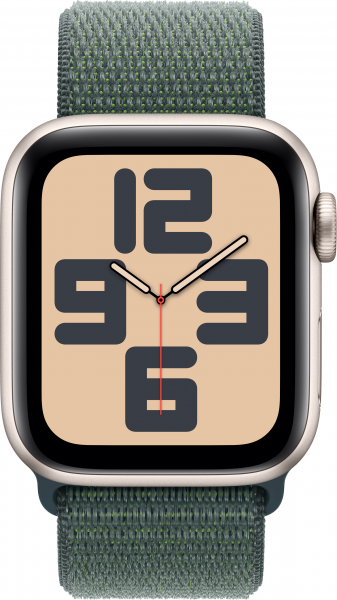 Apple Watch SE 2 2024 Cellular 40mm Alüminyum Kasa ve Spor Loop Akıllı Saat