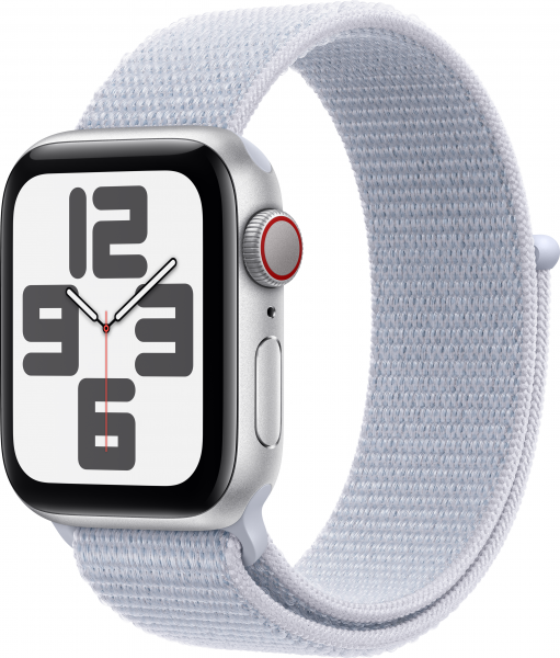 Apple Watch SE 2 2024 Cellular 44mm Alüminyum Kasa ve Spor Loop Akıllı Saat
