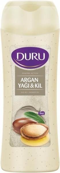 Duru Mineral Action Argan Yağı ve Kil 450 ml Duş Jeli