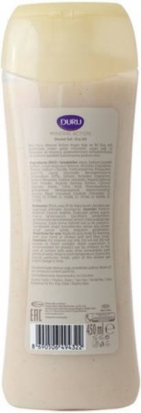 Duru Mineral Action Argan Yağı ve Kil 450 ml Duş Jeli