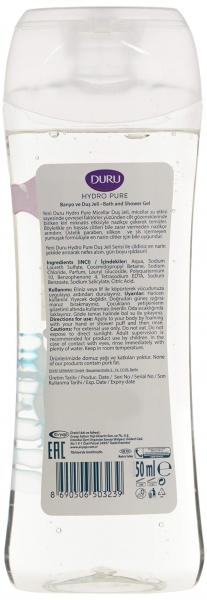 Duru Hydro Pure Micellar 650 ml Duş Jeli