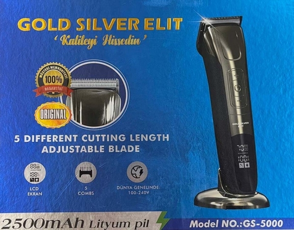 Gold Silver Elit GS-5000 Saç Kesme Makinesi