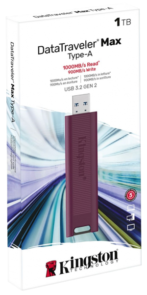 Kingston DataTraveler Max Type-A Flash Bellek (512 GB)