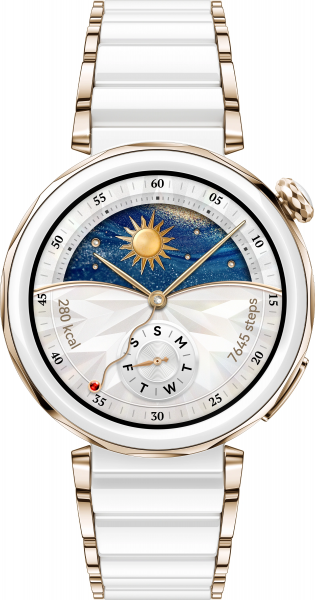 Huawei Watch GT 5 Pro Seramik Beyaz (42mm) Akıllı Saat