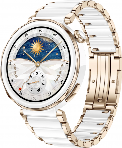 Huawei Watch GT 5 Pro Seramik Beyaz (42mm) Akıllı Saat