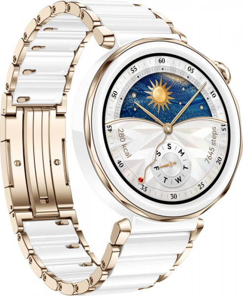 Huawei Watch GT 5 Pro Seramik Beyaz (42mm) Akıllı Saat