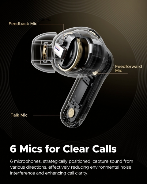 Soundpeats Capsule3 Pro+ Tam Kablosuz Kulaklık