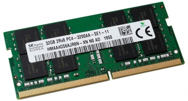 SK Hynix HMAA4GS6AJR8N-XN 32 GB 3200 MT