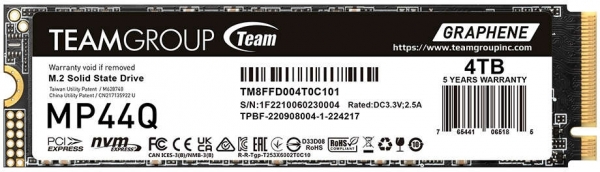 Team Group MP44Q SSD (4 TB)