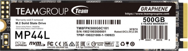 Team Group MP44L SSD (500 GB)