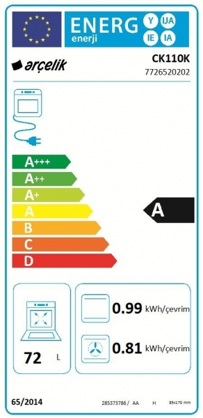Arçelik CK110K Kuzine Fırın