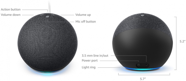 Amazon Echo 4th Gen Akıllı Ev Hoparlörü