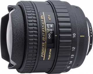 Tokina AT-X 10-17mm F3.5-4.5 Fisheye