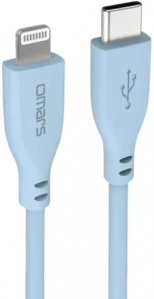 Omars USB-C to Lightning Silikon Şarj Kablosu