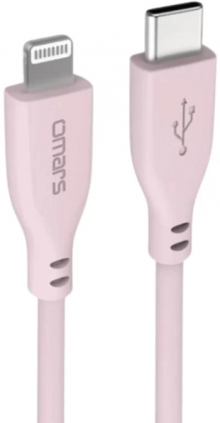 Omars USB-C to Lightning Silikon Şarj Kablosu