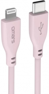 Omars USB-C to Lightning Silikon Şarj Kablosu