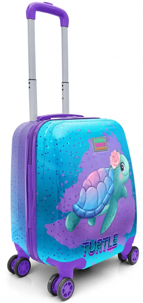 Coral High 16724 Kaplumbağa Desenli Çocuk Valizi