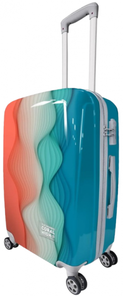 Coral High 16800 3'lü Valiz Seti