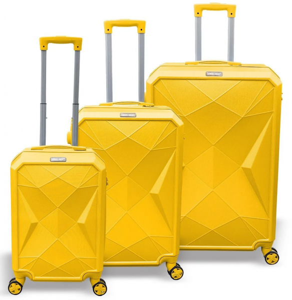 Coral High 16625 Diamond ABS 3'lü Valiz Seti