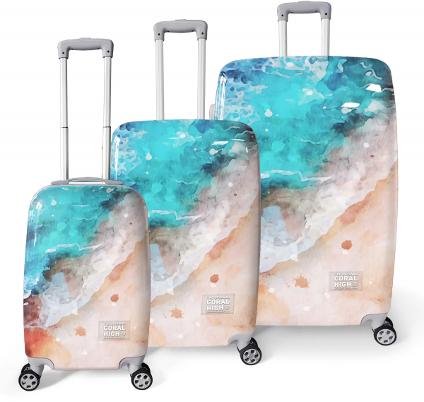 Coral High 16810 3'lü Valiz Seti