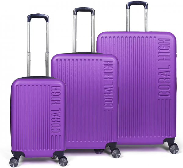 Coral High 16450 ABS 3'lü Valiz Seti