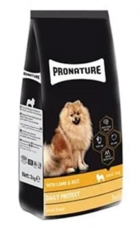 Pronature Kuzu Etli Küçük Irk Yetişkin 3 kg Köpek Maması