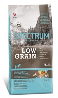 Spectrum Low Grain Somonlu Hamsili Yaban Mersinli Orta ve Büyük Irk Yetişkin 12 kg Köpek Maması