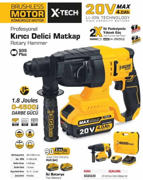 SGS SGS5520 Akülü Kırıcı