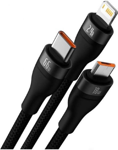 Baseus Flash II 66W Şarj Kablosu