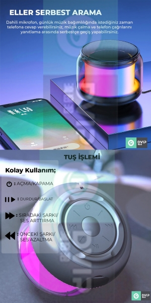 Dvip Q1 Bluetooth Hoparlör