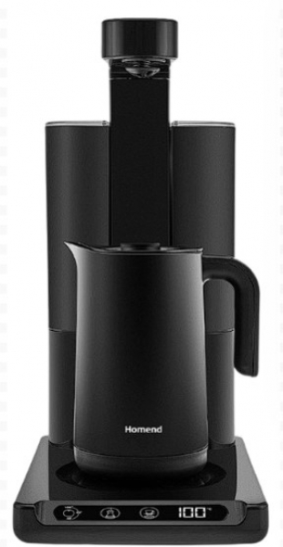 Homend Smart Royaltea Plus 1781H 2 in 1 Çay Makinesi (Inox / Çelik)