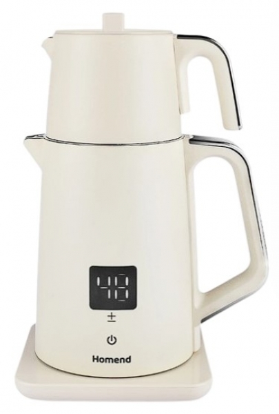 Homend Royaltea Cooltouch 1797H Çay Makinesi (Krem / Çelik)