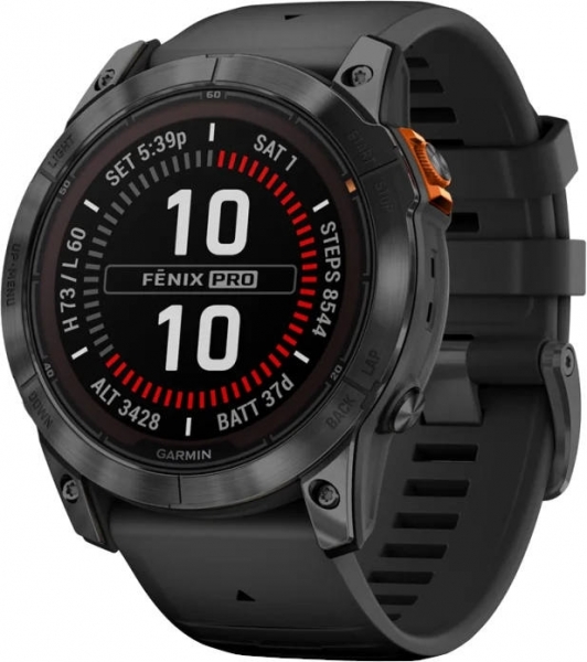 Garmin Fenix 7X Pro Solar Aktivite Saati