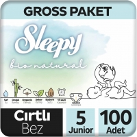 Sleepy Bio Natural 5 Beden 100 Adet resim