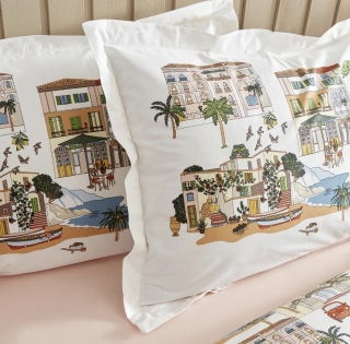 Karaca Home Gwen Terracotta 200x220 cm