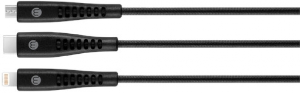 Mojue Trio Şarj Kablosu