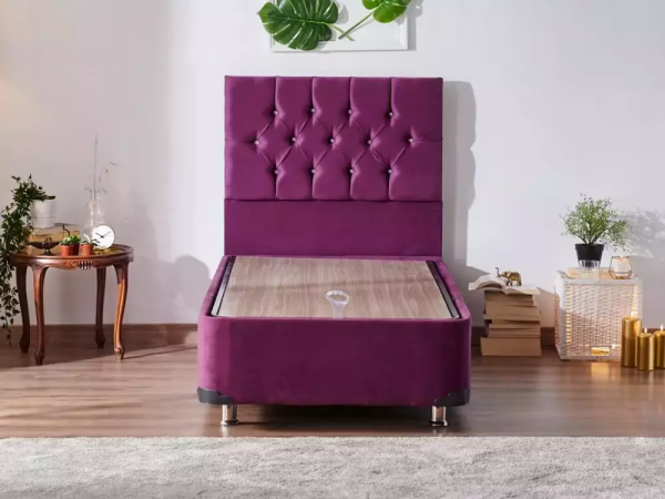 Niron Violet 80x200 cm Baza+Başlık Seti