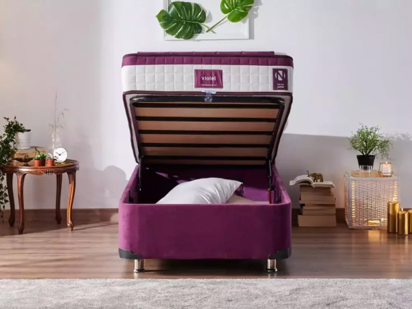 Niron Violet 80x180 cm Baza+Başlık Seti