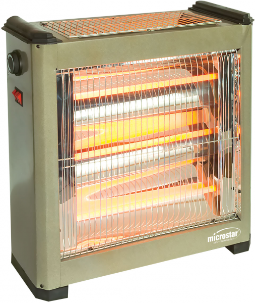 Microstar Şömine Plus 2400W Quartz Isıtıcı