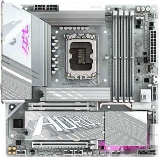 Gigabyte Z890M Aorus Elite WiFi7 Ice LGA 1851 Soket Anakart
