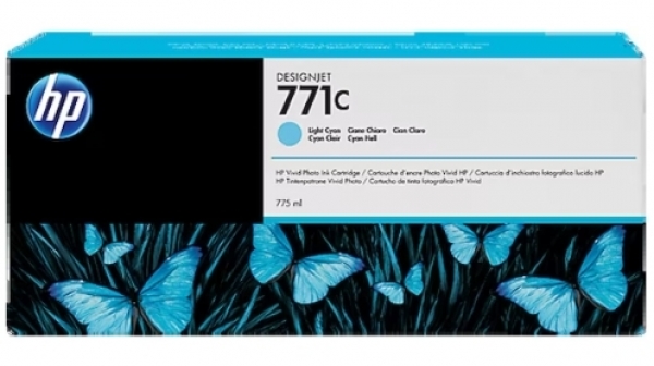 HP 771C Kartuş (Açık Mavi)