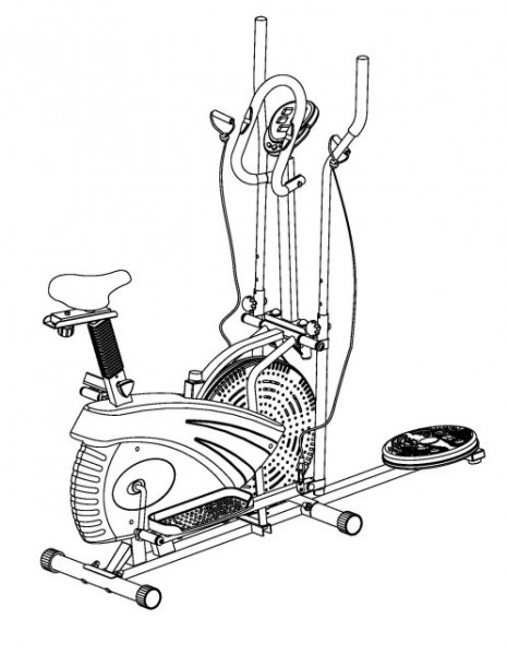 Hattrick SP-7000 Eliptik Bisiklet