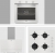 Beko Beyaz Cam Avantajlı 3’lü Ankastre Set BOCD T 6011 EHB + BFC 221 HB + BDE 6050 HB