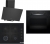 Bosch Siyah 3 Lü Ankastre Set POP6C6P30O + HBF534EB3T + DWK64PJ60T