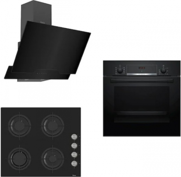 Bosch & Ferre 203 Ankastre Set CS205 + HBF514BB0T + D063