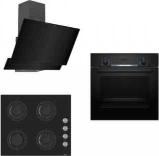 Bosch & Ferre 203 Ankastre Set CS205 + HBF514BB0T + D063