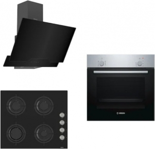 Bosch & Ferre Ankastre Set CS205 + HBF010BR1T + D063