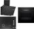 Bosch Siyah Ankastre Set POP7C6O12O + HBF534EB3T + DWK66PJ60T